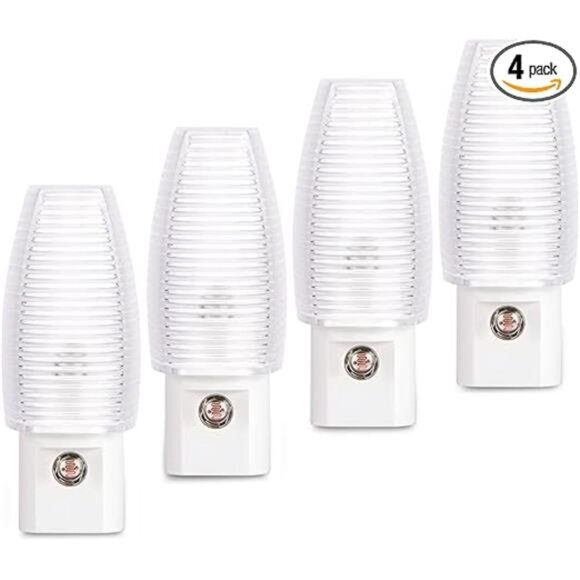 Plug in Night Light, Warm White LED Nightlight,Dusk to Dawn Sensor,Kids, Nursery - Picture 7 of 7